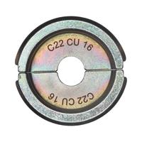 Обжимная матрица C22 CU16/C5 -1PC MILWAUKEE 4932464864