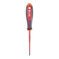 Отвертка диэлектрическая VDE SL 0.5x3 x100 трехгранная рукоятка MILWAUKEE 4932478713