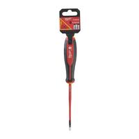 Отвертка диэлектрическая VDE SL 0.5x3 x100 трехгранная рукоятка MILWAUKEE 4932478713