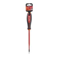 Отвертка диэлектрическая VDE SL 1.2x6.5 x150 трехгранная рукоятка MILWAUKEE 4932478717