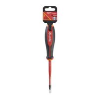 Отвертка диэлектрическая VDE PH2 x100 трехгранная рукоятка MILWAUKEE 4932478722