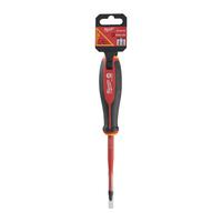 Отвертка диэлектрическая VDE PZ/SL2 x100 трехгранная рукоятка MILWAUKEE 4932478736