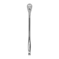 Вороток 1/4" с трещоткой 229мм удлиненный MILWAUKEE 4932479647