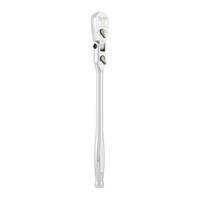 Вороток 1/4" с шарнирной трещоткой 229мм удлиненный MILWAUKEE 4932479649