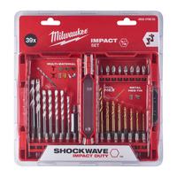 Набор сверл и бит Shockwave TiN для сверления и завинчивания по металлу MILWAUKEE ShW CD Drill&Drive TiN MM 5.5 Set - 39 pc 4932479853
