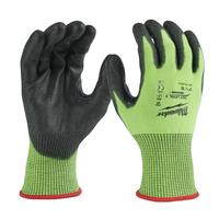 Перчатки защитные Hi-Vis Cut level (Хай Виз Кат Левел) 5/E, S/7 MILWAUKEE 4932479931