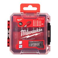 Сверла по стеклу и плитке GENII набор 5ед. (4/5/6/6/8мм) MILWAUKEE 4932479948