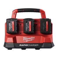 Зарядная станция PACKOUT™ на 6 портов MILWAUKEE M18 PC6 4932480163