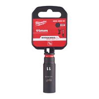 Головка 1/4" ударная удлиненная SHOCKWAVE™ 11мм MILWAUKEE 4932480260