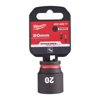 Головка 3/8" ударная SHOCKWAVE™ 20мм MILWAUKEE 4932480277