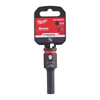 Головка 3/8" ударная удлиненная SHOCKWAVE™ 6мм MILWAUKEE 4932480280