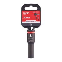 Головка 3/8" ударная удлиненная SHOCKWAVE™ 7мм MILWAUKEE 4932480281