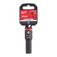 Головка 3/8" ударная удлиненная SHOCKWAVE™ 9мм MILWAUKEE 4932480283