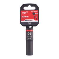 Головка 3/8" ударная удлиненная SHOCKWAVE™ 10мм MILWAUKEE 4932480284