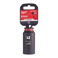 Головка 3/8" ударная удлиненная SHOCKWAVE™ 21мм MILWAUKEE 4932480295