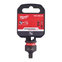 Переходник SHOCKWAVE™ с 3/8" квадратный хвостовик на 1/4" квадратный хвостовик Арт. 4932 MILWAUKEE 4932480299
