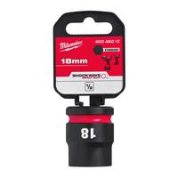 Головка 1/2" ударная SHOCKWAVE™ 18мм MILWAUKEE 4932480312