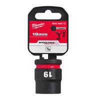 Головка 1/2" ударная SHOCKWAVE™ 19мм MILWAUKEE 4932480313