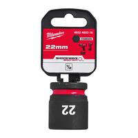 Головка 1/2" ударная SHOCKWAVE™ 22мм MILWAUKEE 4932480316
