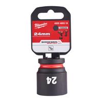 Головка 1/2" ударная SHOCKWAVE™ 24мм MILWAUKEE 4932480318