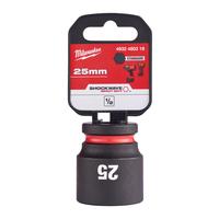 Головка 1/2" ударная SHOCKWAVE™ 25мм MILWAUKEE 4932480319
