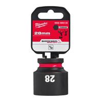 Головка 1/2" ударная SHOCKWAVE™ 28мм MILWAUKEE 4932480322