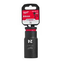 Головка 1/2" ударная удлиненная SHOCKWAVE™ 24мм MILWAUKEE 4932480342