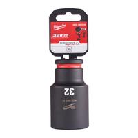Головка 1/2" ударная удлиненная SHOCKWAVE™ 32мм MILWAUKEE 4932480349
