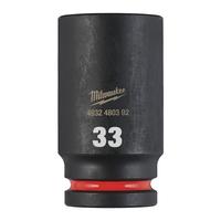 Головка 3/4" ударная удлиненная SHOCKWAVE™ 33мм MILWAUKEE 4932480392