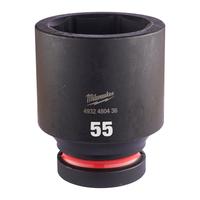 Головка 1" ударная удлиненная SHOCKWAVE™ 55мм MILWAUKEE 4932480436
