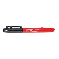 ПРОМО_22 Маркеры тонкие Черные INKZALL™ набор 4ед. для стройплощадки MILWAUKEE 4932480551