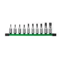 Насадки торцевые TORX 3/8" набор 10ед. (T20-T60) MILWAUKEE 4932480564