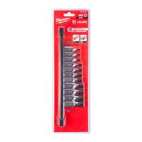 Насадки торцевые HEX 3/8" набор 11ед. (2-10мм) MILWAUKEE 4932480567