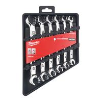 Ключи гаечные разрезные метрические набор 6 ед. MILWAUKEE 4932480636