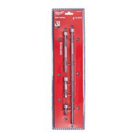 Набор удлинителей 1/4" (4 предм.) MILWAUKEE 4932480637
