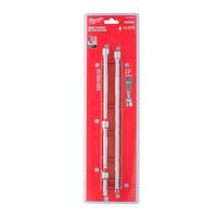 Набор удлинителей с шаровым окончанием 1/4" (4 предм.) MILWAUKEE 4932480640