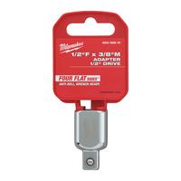 Адаптер для торцевых головок: 1/2" квадрат - 3/8" квадрат MILWAUKEE 4932480649