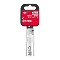 Головка торцевая свечная 3/8" с магнитом - 16мм (5/8") MILWAUKEE 4932480676