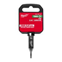 Насадка торцевая TORX 1/4" - T8 MILWAUKEE 4932480792