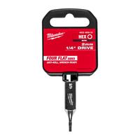 Насадка торцевая HEX 1/4" - 2 мм MILWAUKEE 4932480823