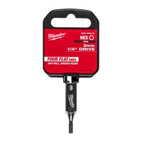 Насадка торцевая HEX 1/4" - 3 мм MILWAUKEE 4932480825
