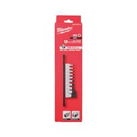 Головки 1/2" HEX набор 10ед. на планке (4-19мм) MILWAUKEE 4932480853
