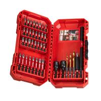 Биты SHOCKWAVE™ набор 40ед. в пласт. кейсе MILWAUKEE 4932492004