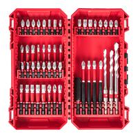 Биты SHOCKWAVE™ набор 48ед. в пласт. кейсе MILWAUKEE 4932492005