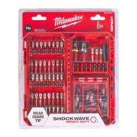 Биты SHOCKWAVE™ набор 70ед. в пласт. кейсе MILWAUKEE 4932492007