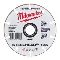 Диск алмазный сегментный STEELHEAD™ 125мм SPEEDCROSS™ MILWAUKEE 4932492015