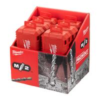 Набор буров M2™ SDS+ (Ø5/6 x 110 мм, Ø5.5/6/7/8/10 x 160 мм ) (7 предм.) MILWAUKEE 4932492116