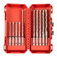Набор буров M2™ SDS+ (Ø5/5/6/6 x 110 мм, Ø6/6/8/8/10/12 x 160 мм ) (10 предм.) Арт. 4932 MILWAUKEE 4932492117