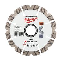 Диск алмазный сегментный X-HUDD 115мм SPEEDCROSS™ MILWAUKEE 4932492147
