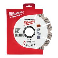 Диск алмазный сегментный X-HUDD 115мм SPEEDCROSS™ MILWAUKEE 4932492147